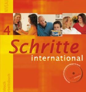 Schritte international 4: Kursbuch + Arbeitsbuch mit Audio-CD zum Arbeitsbuch und interaktiven Übungen (Silke Hilpert)