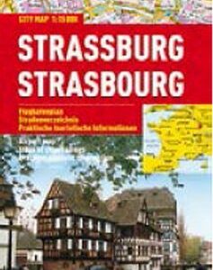 Strassburg/Strasbourg - City Map 1:15000