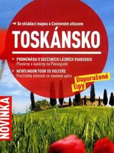 Toskánsko/cestovní průvodce s mapou MD (česky)