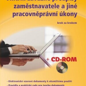 Vnitřní závazné předpisy zaměstnavatele a jiné pracovněprávní úkony (Lucie Marelová) (česky)