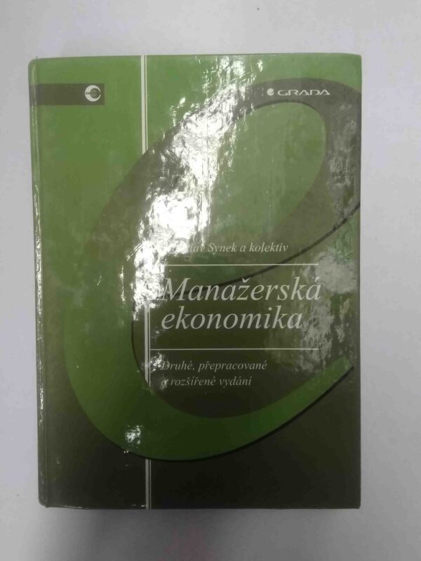 Manažerská ekonomika (Miloslav Synek) (česky)