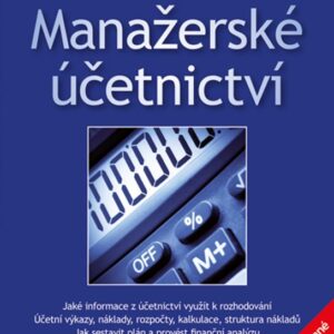 Manažerské účetnictví (Alena Čechová) (česky)