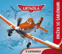 Lietadlá - knižka so šablónami