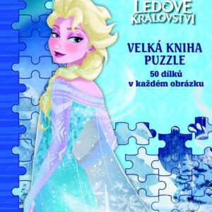 Ledové království Velká kniha puzzle (česky)