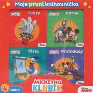 Mickeyho klubík Moje první knihovnička (česky)