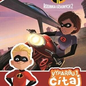 Rodinka Úžasných 2 Vyfarbuj, čítaj, nalepuj