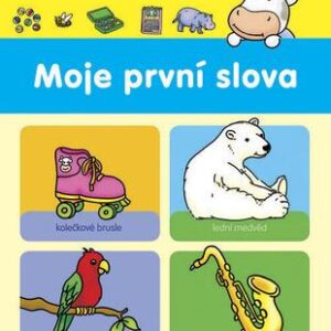 Moje první slova – modrá (česky)