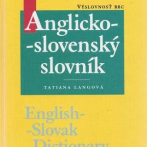 Slovensko-anglický slovník/Slovak-English Diction. (Tatiana Lang)