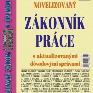Novelizovaný Zákoník práce 12/21