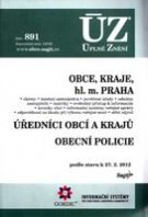ÚZ č. 891 Obce, kraje, hl. m. Praha - Úplné znění předpisů (česky)