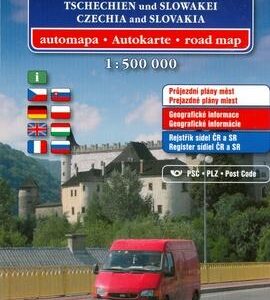 ČESKO A SLOVENSKO 1:500 000 (česky)