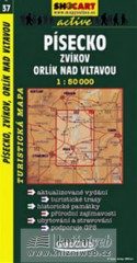 PÍSECKO ZVÍKOV ORLÍK NAD VLTAVOU 1:50 000