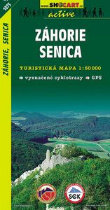Záhorie, Seninca 1:50 000 - Turistická mapa SHOCart Slovensko 1073