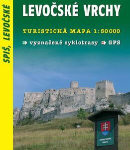 Spiš. Levočské vrchy 1:50 000 - Turistická mapa SHOCart Slovensko 1109
