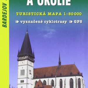 Bardejov a okolie 1:50 000 - Turistická mapa SHOCart Slovensko 1113 (Otakar Brandos)