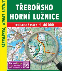 Třeboňsko Horní Lužice 1:40 000 (česky)