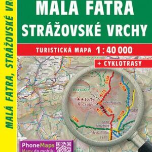 Malá Fatra, Strážovské vrchy 1:40 000