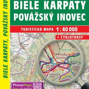 Biele Karpaty, Považský Inovec 1:40 000