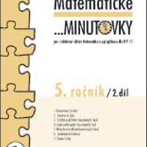 Matematické minutovky pro 5. ročník/ 2. díl - 5. ročník (PeadDr. Hana Mikulenková) (česky)