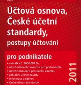 Účtová osnova, České účetní standardy - postupy účtování pro podnikatele (česky)