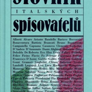 Slovník italských spisovatelů (Jiří Pelán) (česky)