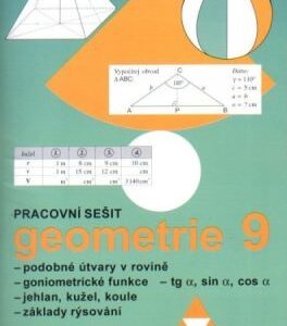 GEOMETRIE 9 PRACOVNÍ SEŠIT PRO 9.ROČNÍK ZŠ (Zdena Rosecká)