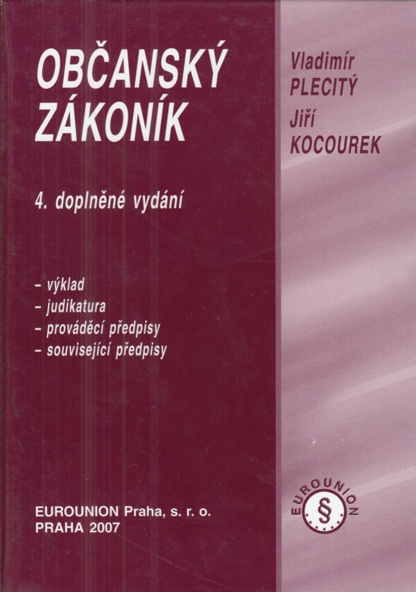 Občanský zákoník (komentář, judikatura)