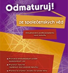 Odmaturuj! ze společenských věd (Jan Dvořák) (česky)