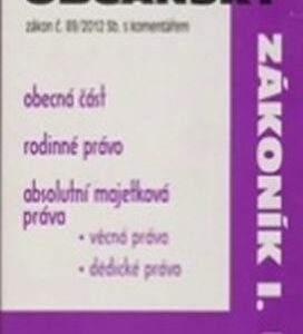 Občanský zákoník I. (Jiří Nesnídal)