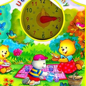 Učíme se hodiny - pěnová kniha (česky)