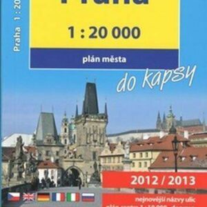Praha do kapsy - plán města, 1 : 20 000 (česky)