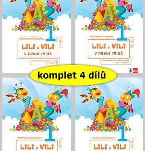 Lili a Vili 1 – V první třídě - mezipředmětové pracovní sešity pro 1. ročník ZŠ (I.-IV. díl) (Dita Nastoupilová) (česky)