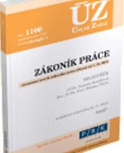 ÚZ č. 1100 Zákoník práce, rejstřík - Úplné znění předpisů (Česko) (česky)