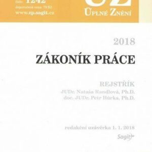 Zákoník práce 2018- ÚZ č. 1242 - úplné znění předpisů (Nataša Randlová) (česky)
