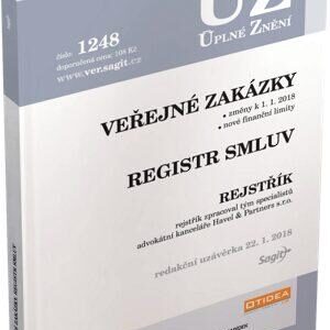 Veřejné zakázky, registr smluv - ÚZ č. 1248 - úplné znění předpisů (česky)