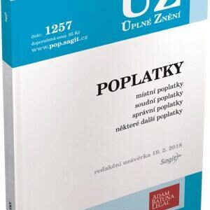 ÚZ 1257 Poplatky - správní, soudní, místní, ostatní (česky)