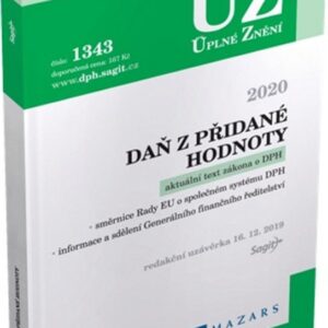 ÚZ č. 1343 - Daň z přidané hodnoty 2020 (česky)