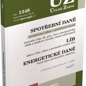 ÚZ č. 1349 - Spotřební daně, líh, paliva a maziva, energetické daně 2020 (česky)
