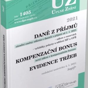 ÚZ 1405 Daně z příjmů, Evidence tržeb (česky)