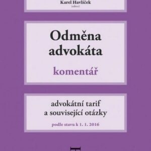 Odměna advokáta (Daniela Kovářová) (česky)