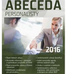 Abeceda personalisty 2016 (Dominik Brůha) (česky)