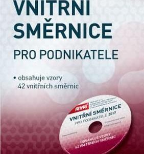 Vnitřní směrnice pro podnikatele 2017 + CD (Hana Kovalíková) (česky)