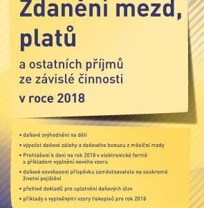 Zdanění mezd, platů a ostatních příjmů ze závislé činnosti v roce 2018 (Petr Pelech) (česky)