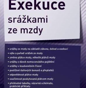 Exekuce srážkami ze mzdy 2018 (JUDr. Jan Breburda) (česky)