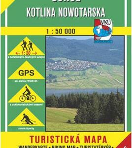 Gorce Kotlina Nowotarska 1:50 000 (česky)
