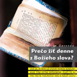 Prečo žiť denne z Božieho slova? - Viera do vrecka 13 (Marián Gavenda)