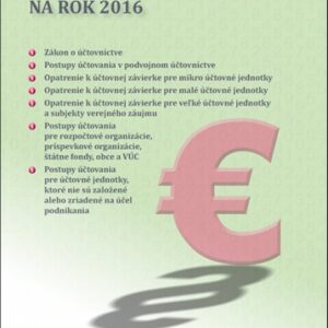 Účtovné predpisy na rok 2016
