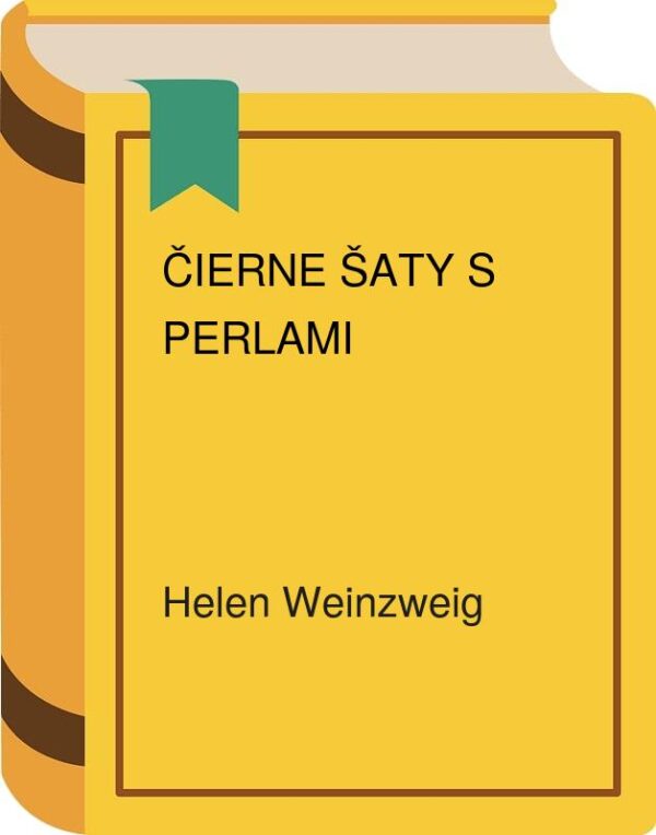 Čierne šaty s perlami (Helen Weinzweig)