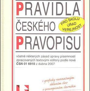 Pravidla českého pravopisu (česky)
