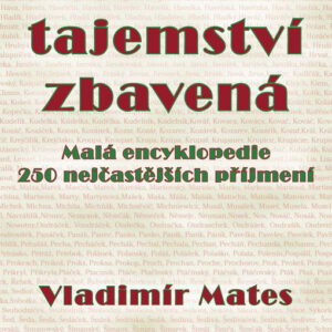 Jména tajemství zbavená (Mates, Vladimír) (česky)